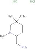 (1,5,5-Trimethylpiperidin-2-yl)methanamine dihydrochloride