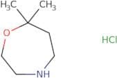 7,7-Dimethyl-1,4-oxazepane hydrochloride