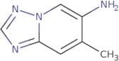 7-Methyl-[1,2,4]triazolo[1,5-α]pyridin-6-amine