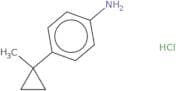 4-(1-Methylcyclopropyl)aniline hydrochloride