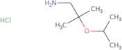 2-Methyl-2-(propan-2-yloxy)propan-1-amine hydrochloride