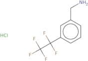 [3-(Pentafluoroethyl)phenyl]methanamine hydrochloride