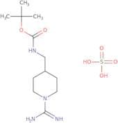 Sulfuric acid, tert-butyl N-[(1-carbamimidoylpiperidin-4-yl)methyl]carbamate