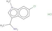 1-(6-Chloro-1-methyl-1H-indol-3-yl)ethan-1-amine hydrochloride