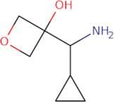 3-[Amino(cyclopropyl)methyl]oxetan-3-ol