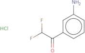 1-(3-Aminophenyl)-2,2-difluoroethan-1-one hydrochloride