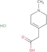 2-(1-Methyl-1,2,3,6-tetrahydropyridin-4-yl)acetic acid hydrochloride