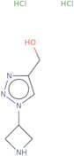 [1-(Azetidin-3-yl)-1H-1,2,3-triazol-4-yl]methanol dihydrochloride