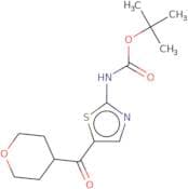 tert-Butyl N-[5-(oxane-4-carbonyl)-1,3-thiazol-2-yl]carbamate