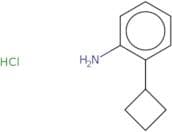 2-Cyclobutylaniline hydrochloride