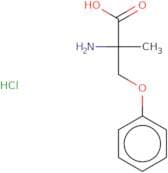 2-Amino-2-methyl-3-phenoxypropanoic acid hydrochloride