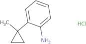 2-(1-Methylcyclopropyl)aniline hydrochloride