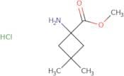 Methyl 1-amino-3,3-dimethylcyclobutane-1-carboxylate hydrochloride