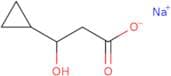 Sodium 3-cyclopropyl-3-hydroxypropanoate