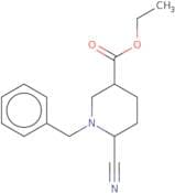 Ethyl 1-benzyl-6-cyanopiperidine-3-carboxylate
