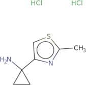 1-(2-Methyl-1,3-thiazol-4-yl)cyclopropan-1-amine dihydrochloride