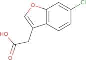 2-(6-Chloro-1-benzofuran-3-yl)acetic acid