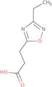 3-(3-Ethyl-1,2,4-oxadiazol-5-yl)propanoic acid