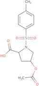 4-(Acetyloxy)-1-(4-methylbenzenesulfonyl)pyrrolidine-2-carboxylic acid