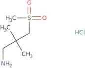 3-Methanesulfonyl-2,2-dimethylpropan-1-amine hydrochloride