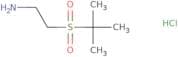 2-(2-Aminoethanesulfonyl)-2-methylpropane hydrochloride