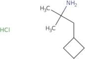 1-Cyclobutyl-2-methylpropan-2-amine hydrochloride