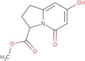 methyl 7-hydroxy-5-oxo-1,2,3,5-tetrahydroindolizine-3-carboxylate