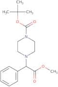 tert-Butyl 4-(2-methoxy-2-oxo-1-phenylethyl)piperazine-1-carboxylate