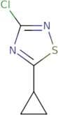 3-Chloro-5-cyclopropyl-1,2,4-thiadiazole
