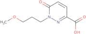 1-(3-Methoxypropyl)-6-oxo-1,6-dihydropyridazine-3-carboxylic acid
