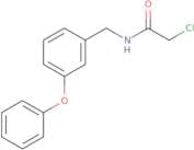 2-Chloro-N-[(3-phenoxyphenyl)methyl]acetamide