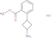 Methyl 2-[(1R,3R)-3-aminocyclobutyl]benzoate hydrochloride