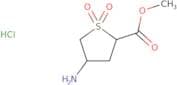 Methyl 4-amino-1,1-dioxo-1λ6-thiolane-2-carboxylate hydrochloride