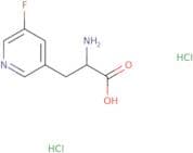 2-Amino-3-(5-fluoropyridin-3-yl)propanoic acid dihydrochloride