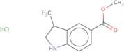 Methyl 3-methyl-2,3-dihydro-1H-indole-5-carboxylate hydrochloride