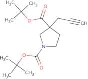 1,3-Di-tert-butyl 3-(prop-2-yn-1-yl)pyrrolidine-1,3-dicarboxylate