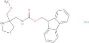 (9H-Fluoren-9-yl)methyl N-{[2-(methoxymethyl)pyrrolidin-2-yl]methyl}carbamate hydrochloride