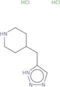4-[(1H-1,2,3-Triazol-5-yl)methyl]piperidine dihydrochloride