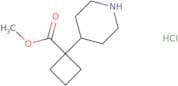 Methyl 1-(piperidin-4-yl)cyclobutane-1-carboxylate hydrochloride