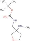 tert-Butyl N-{[3-(methylamino)oxolan-3-yl]methyl}carbamate