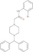 2-(4-(diphenylmethyl)piperazinyl)-N-(2-bromophenyl)ethanamide