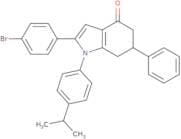 2-(4-bromophenyl)-1-(4-(isopropyl)phenyl)-6-phenyl-5,6,7-trihydroindol-4-one