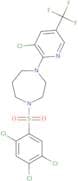 2,4,5-trichloro-1-((4-(3-chloro-5-(trifluoromethyl)(2-pyridyl))(1,4-diazaperhydroepinyl))sulfonyl)…