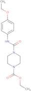 ethyl 4-(N-(4-ethoxyphenyl)carbamoyl)piperazinecarboxylate