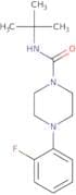 N-(tert-butyl)(4-(2-fluorophenyl)piperazinyl)formamide