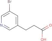 3-(5-Bromopyridin-3-yl)propanoic acid