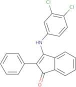 3-((3,4-dichlorophenyl)amino)-2-phenylinden-1-one