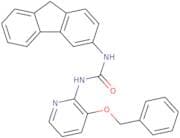 1-(fluoren-3-yl)-3-(3-(phenylmethoxy)(2-pyridyl))urea