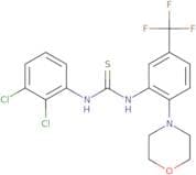 1-(2,3-dichlorophenyl)-3-(2-morpholin-4-yl-5-(trifluoromethyl)phenyl)thiourea