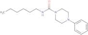 N-hexyl(4-phenylpiperazinyl)formamide